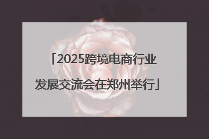 2025跨境电商行业发展交流会在郑州举行